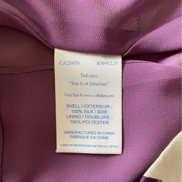 💥 SALE 💥 - 💯% Silk Ted Baker dress - Picture 4 of 12